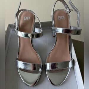 BP Lula Slingback Heel silver